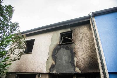 Waiblingen: Reihenhaus in Vollbrand - Personen konnte sich retten - Feuerwehrmann verletzt 